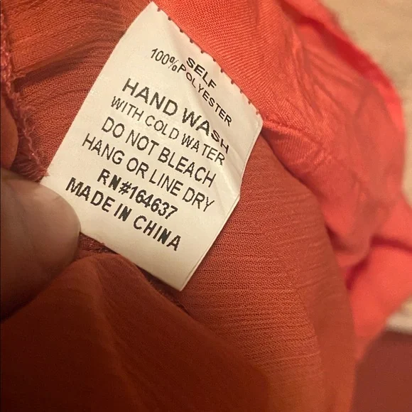 Vici Terracotta Button-Down Darling Cute Dress - Picture 13 of 13